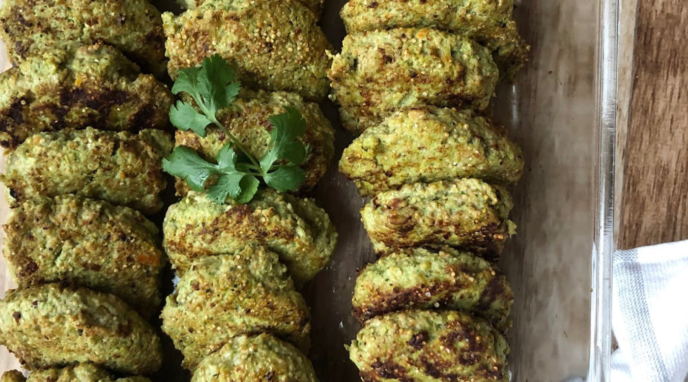 Chicken Patties made with spices from Chalice Spice