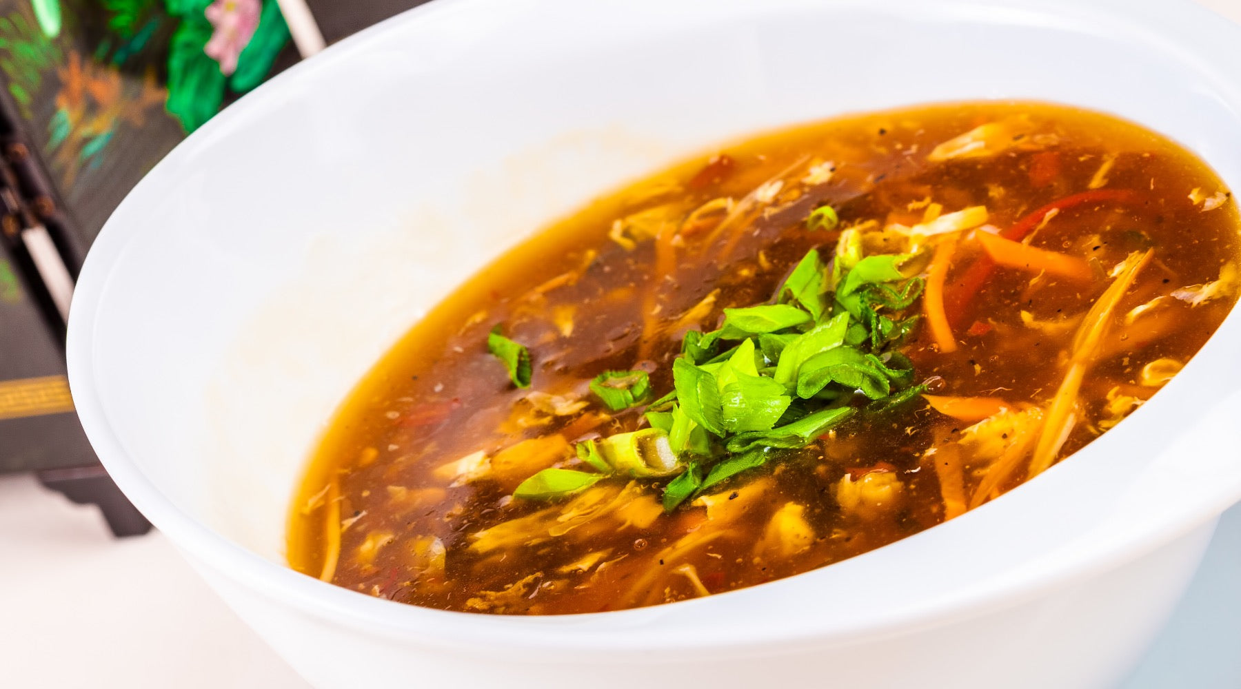 Hot and Sour Soup by Suzy Cui