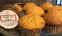 Pumpkin Muffins made with Chalice Spice Organic Pumpkin Spices 