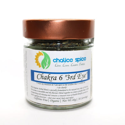Chalice Spice Chakra 6 Third Eye Organic Herbal Tea