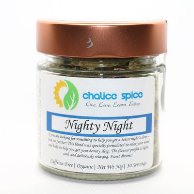 Nighty Night Organic Loose Leaf Herbal Tea | Chalice Spice