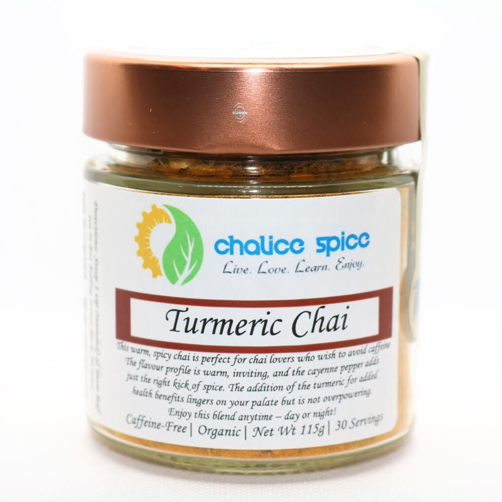 Turmeric Chai Organic Loose Leaf Herbal Tea | Chalice Spice