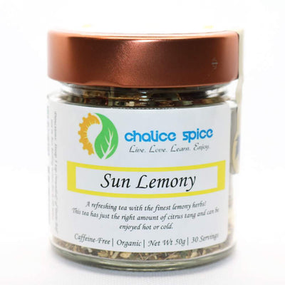 Sun Lemony Organic Loose Leaf Herbal Tea | Chalice Spice