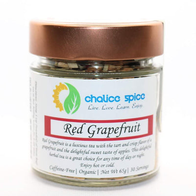 Red Grapefruit Organic Loose Leaf Tea | Chalice Spice