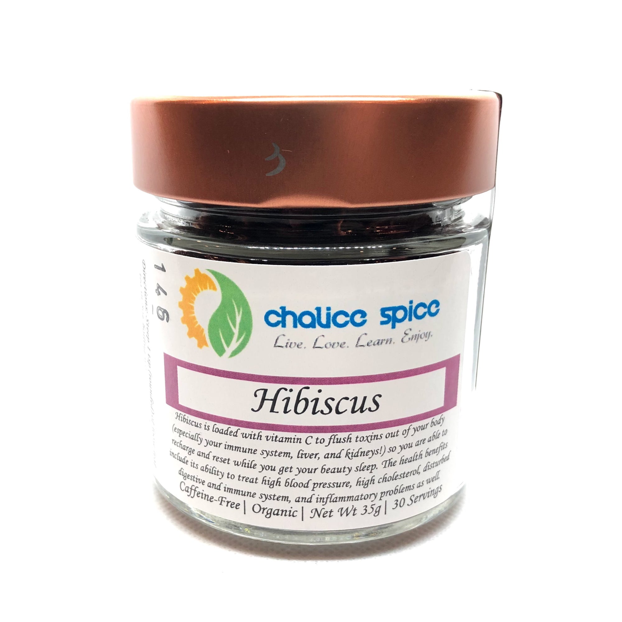 Chalice Spice Organic Hibiscus Herbal Tea