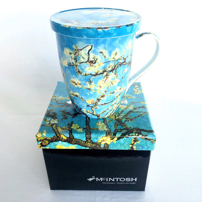 Tea Cup w/tea infuser and lid