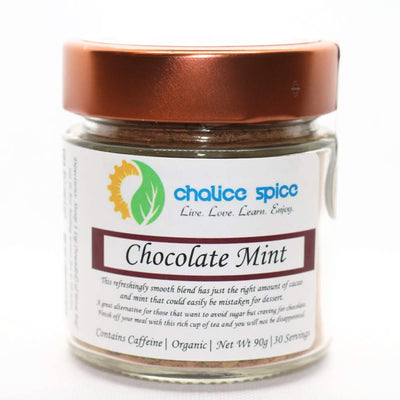 Chocolate Mint Organic Loose Leaf Herbal Tea | Chalice Spice