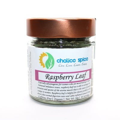 Chalice Spice Organic Raspberry Leaf Herbal Tea