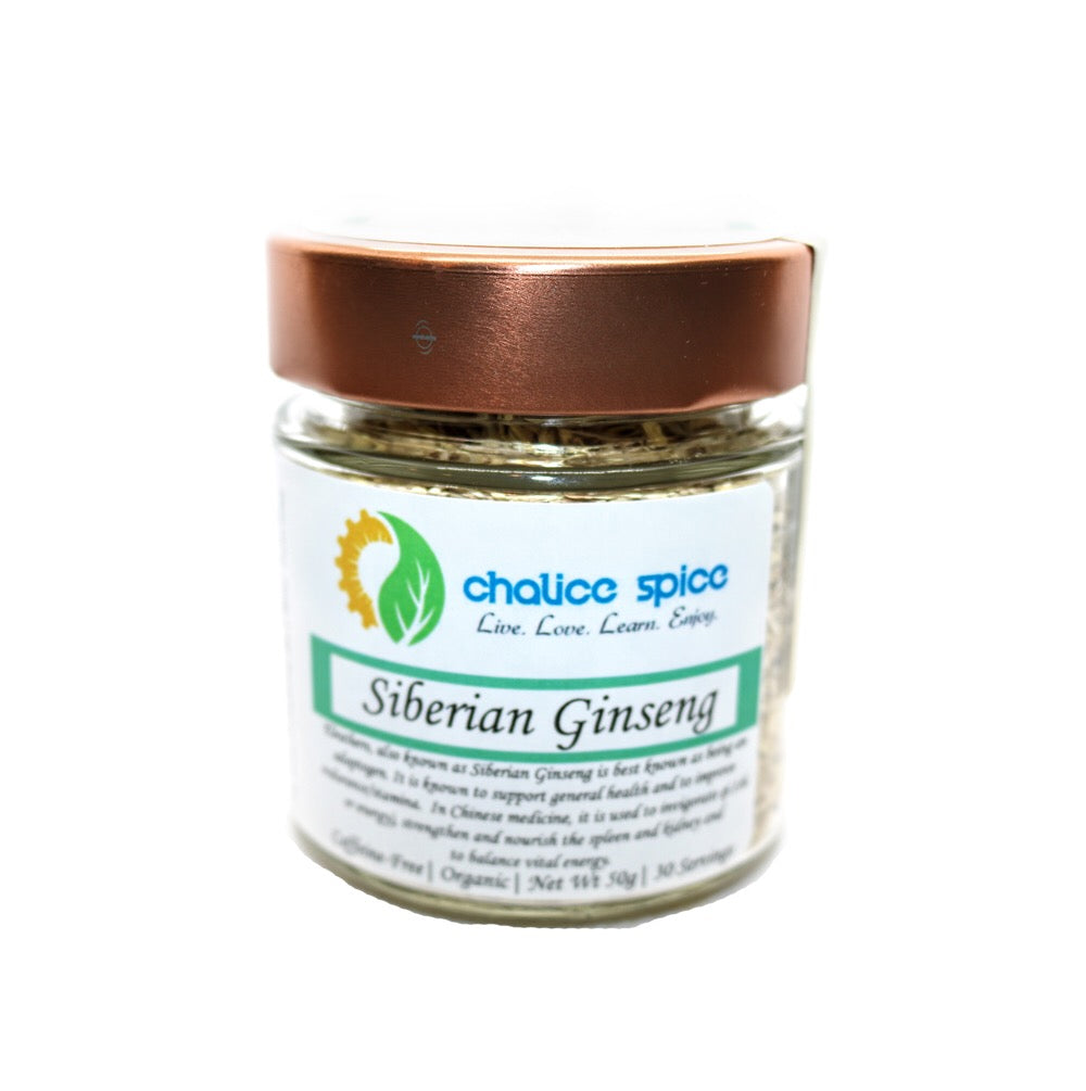 Siberian Ginseng | Organic Loose Leaf Herbal Teas | Chalice Spice