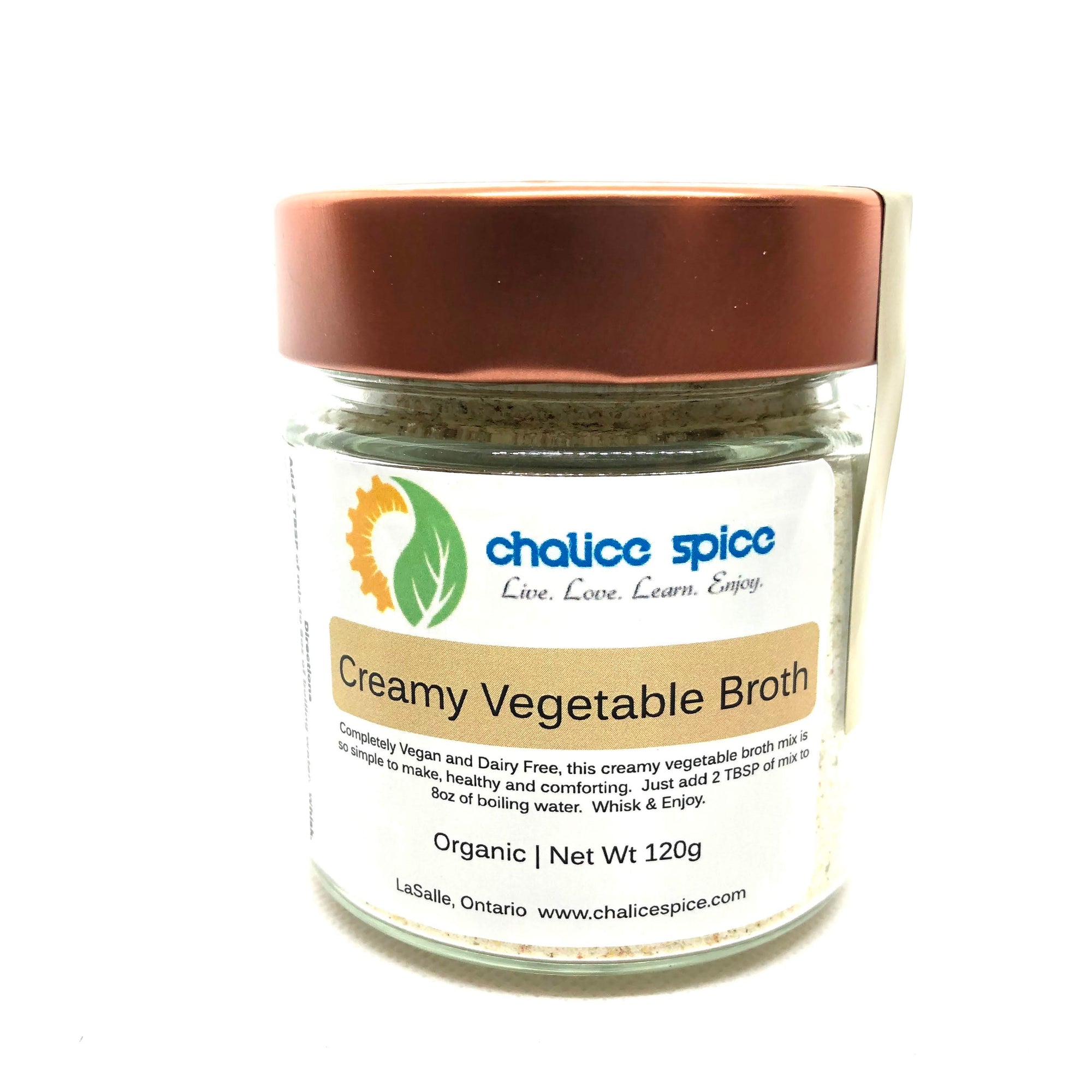 Chalice Spice Organic Creamy Vegetable Broth