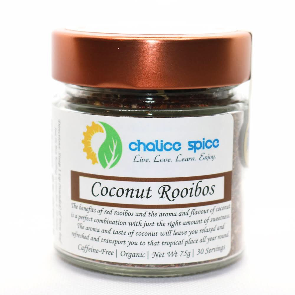 Coconut Rooibos Organic Loose Leaf Herbal Tea|Chalice Spice